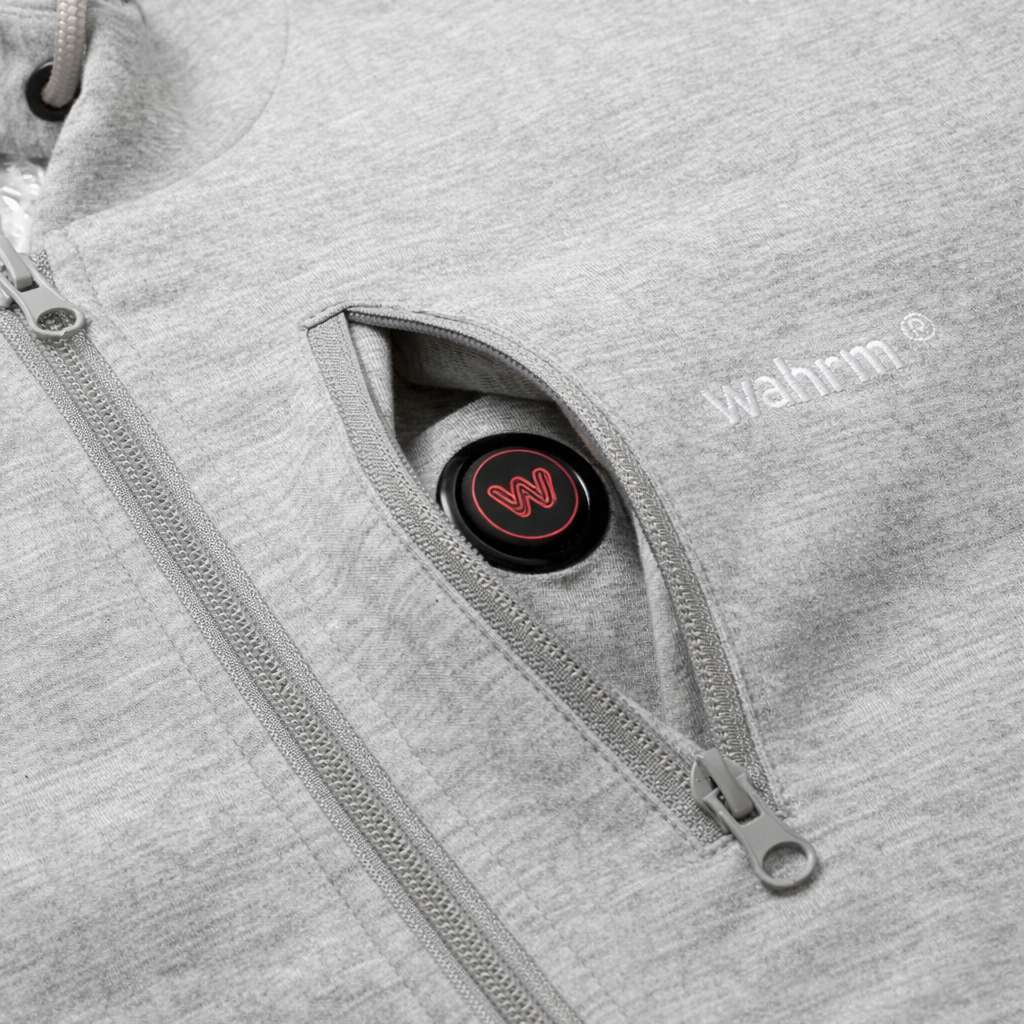 Infrarood Verwarmde Zipper Hoodie – Vrouwen