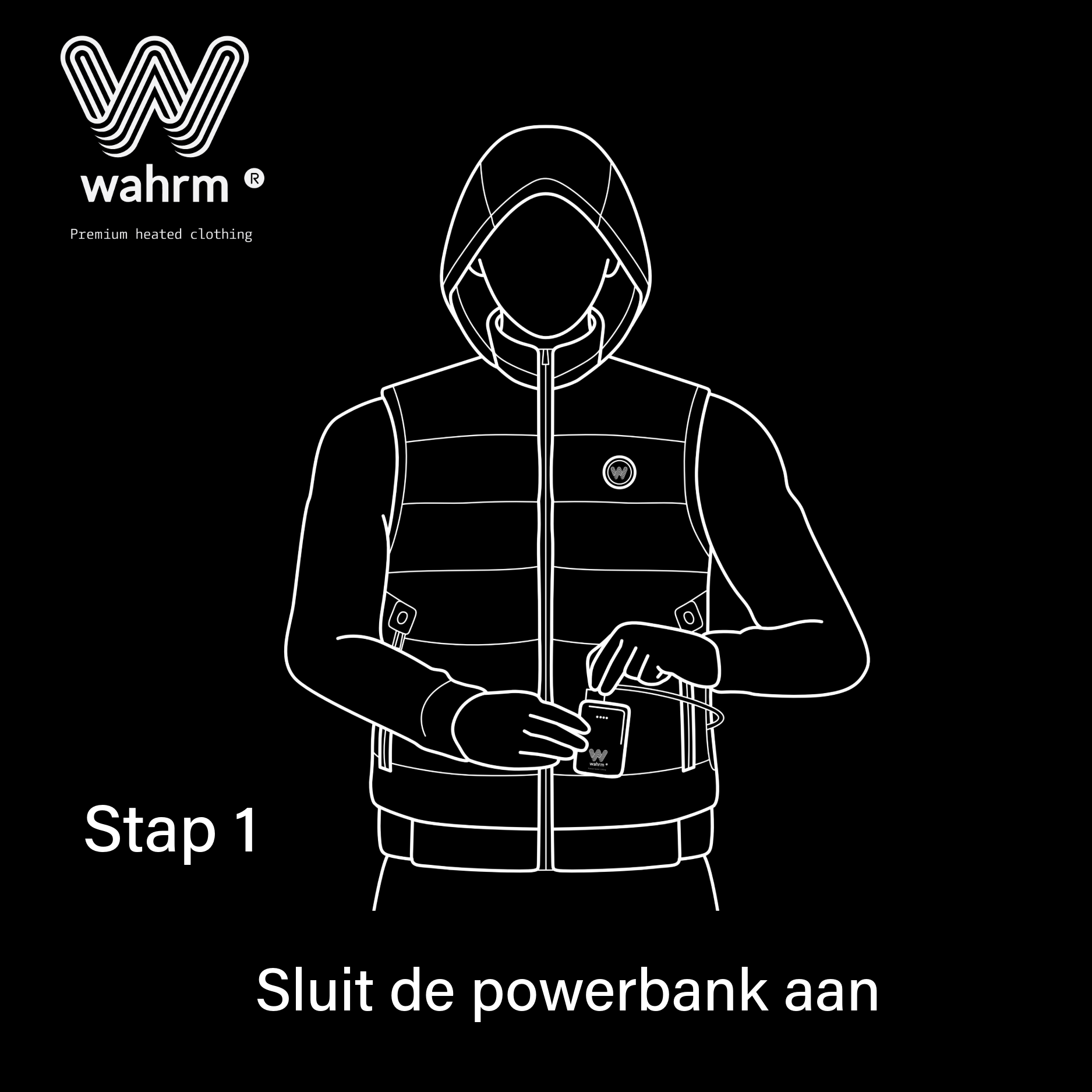 Verwarmde Bodywarmer met Capuchon - Vrouwen