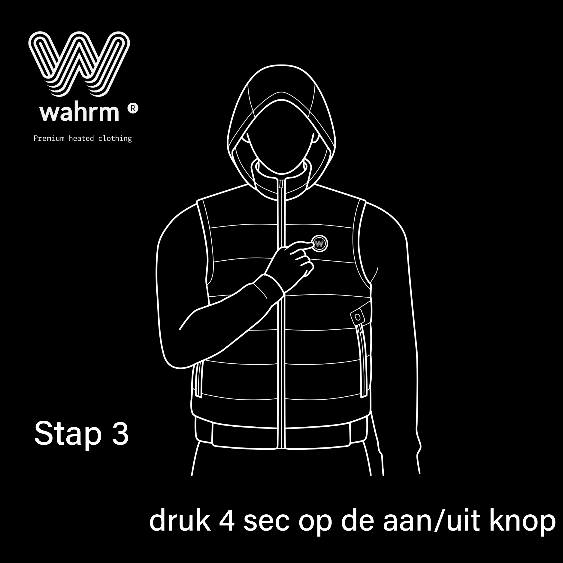 Verwarmde Bodywarmer met Capuchon - Vrouwen