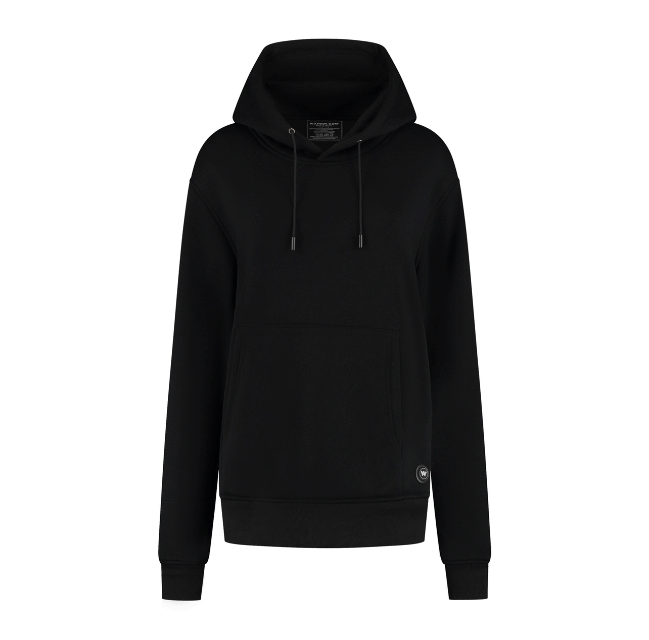 Infrarood verwarmde Hoodie Vrouwen - Zwart