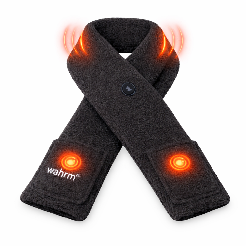 Handwarmer-shawl infrarood verwarmend oplaadbaar-zwart