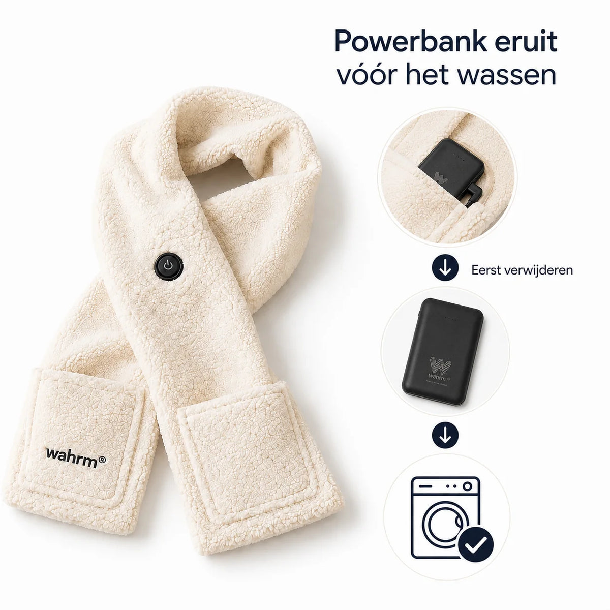 Handwarmer-shawl -infrarood-verwarmend