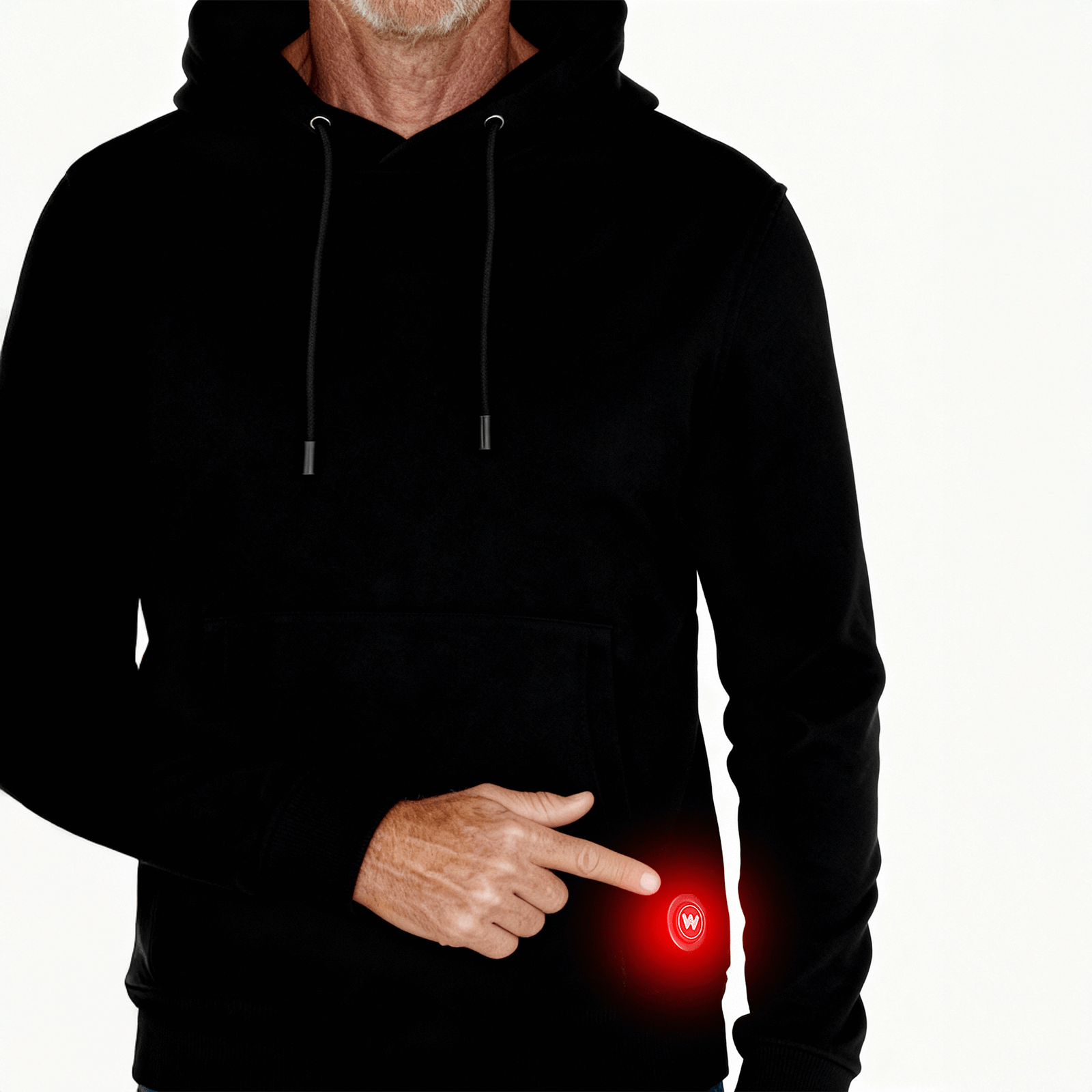 Infrarood Verwarmde Hoodie - Heren