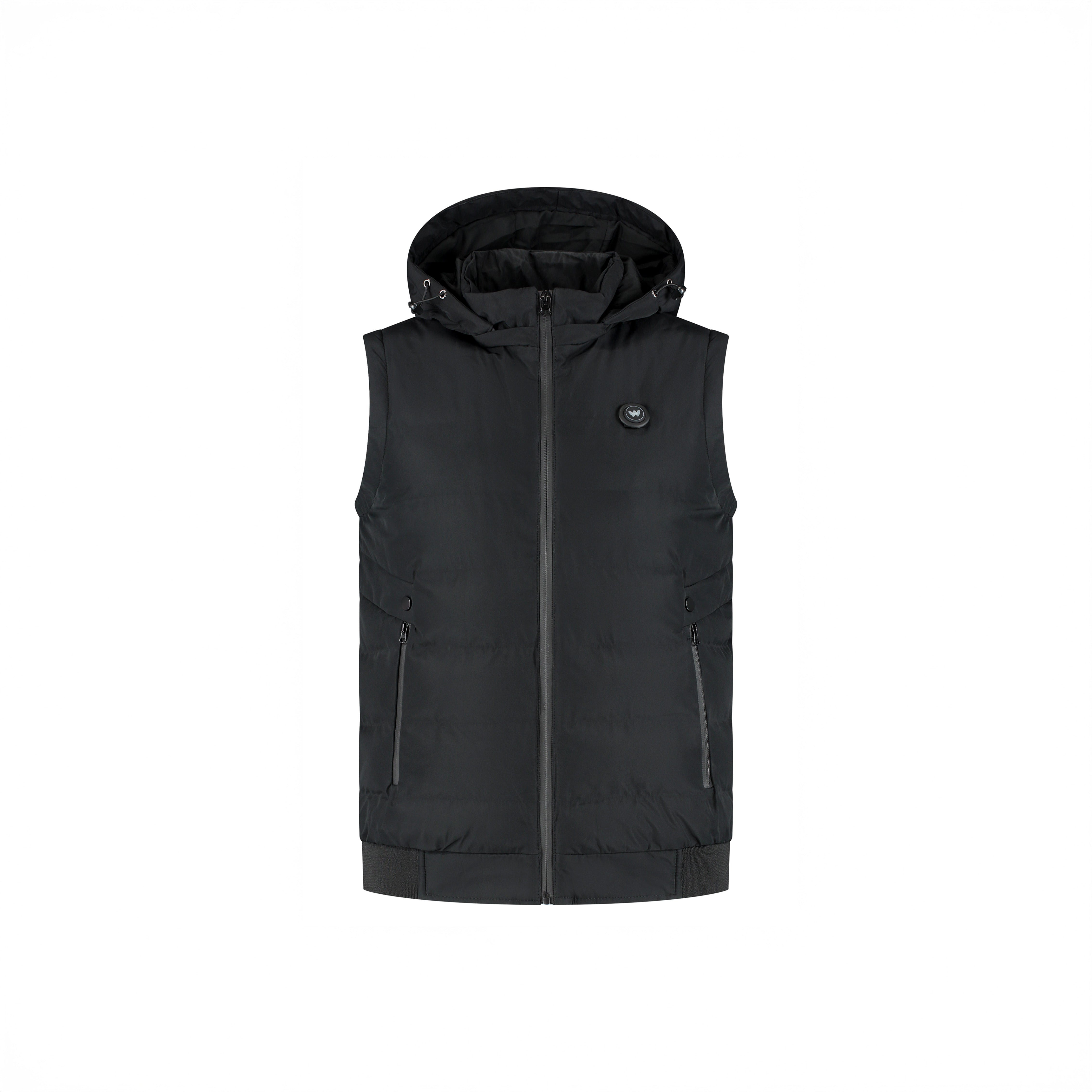 Infrarood Verwarmde Bodywarmer met Capuchon Heren