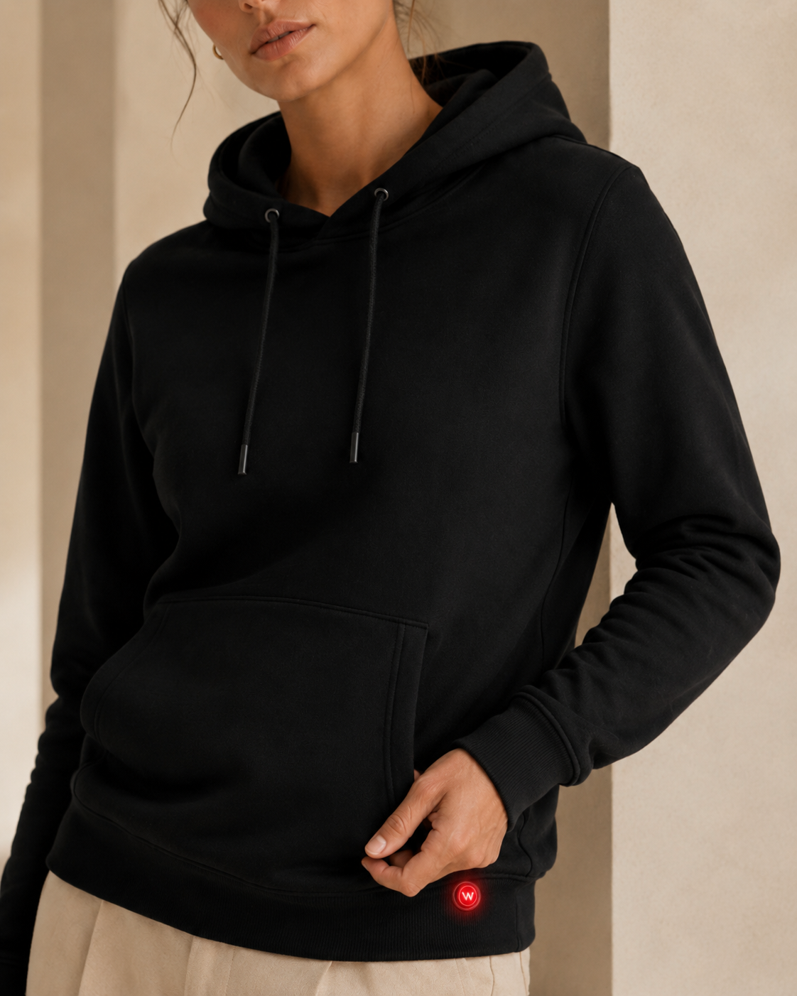 Infrarood Verwarmde Hoodie - Vrouwen