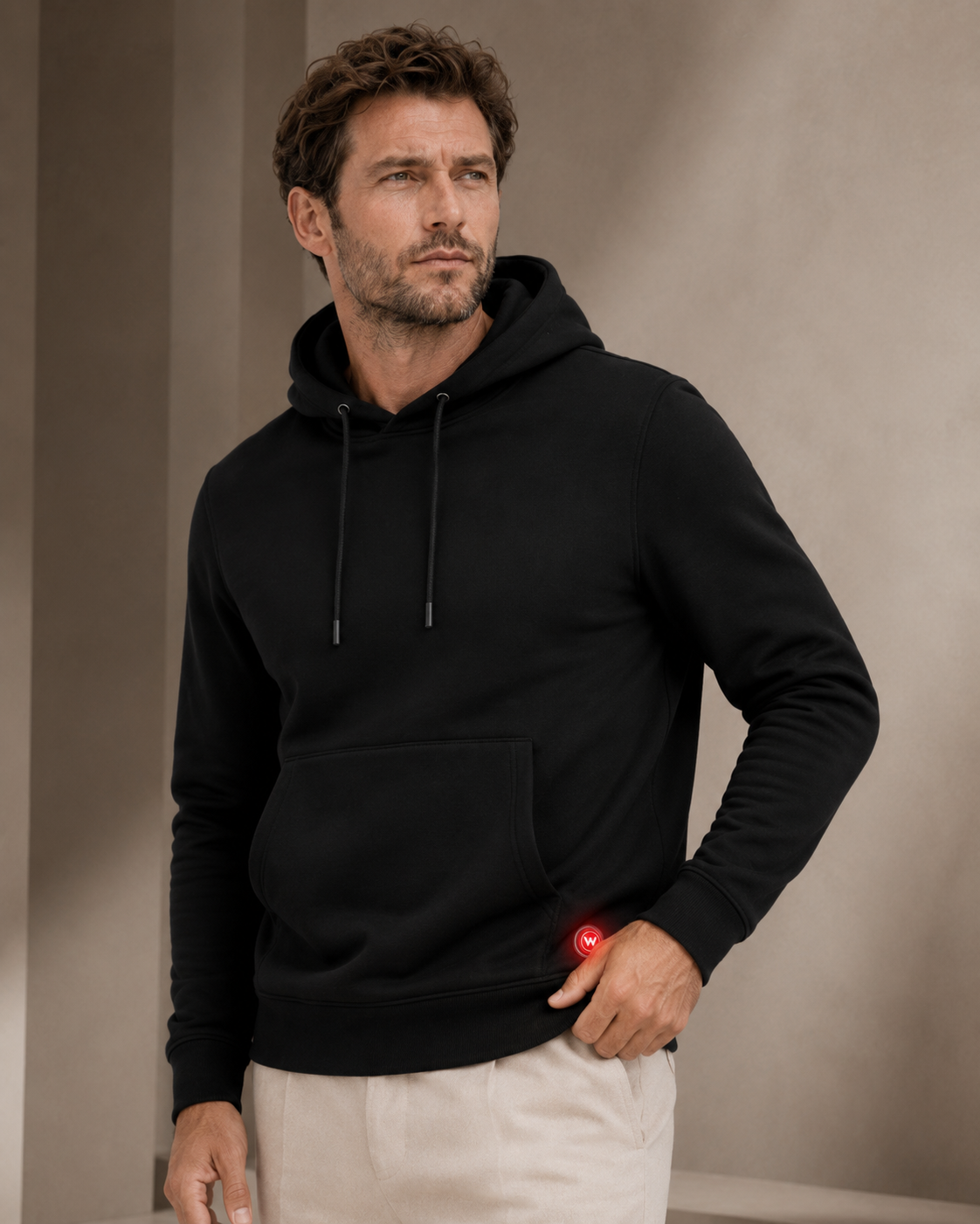 Infrarood Verwarmde Hoodie - Heren