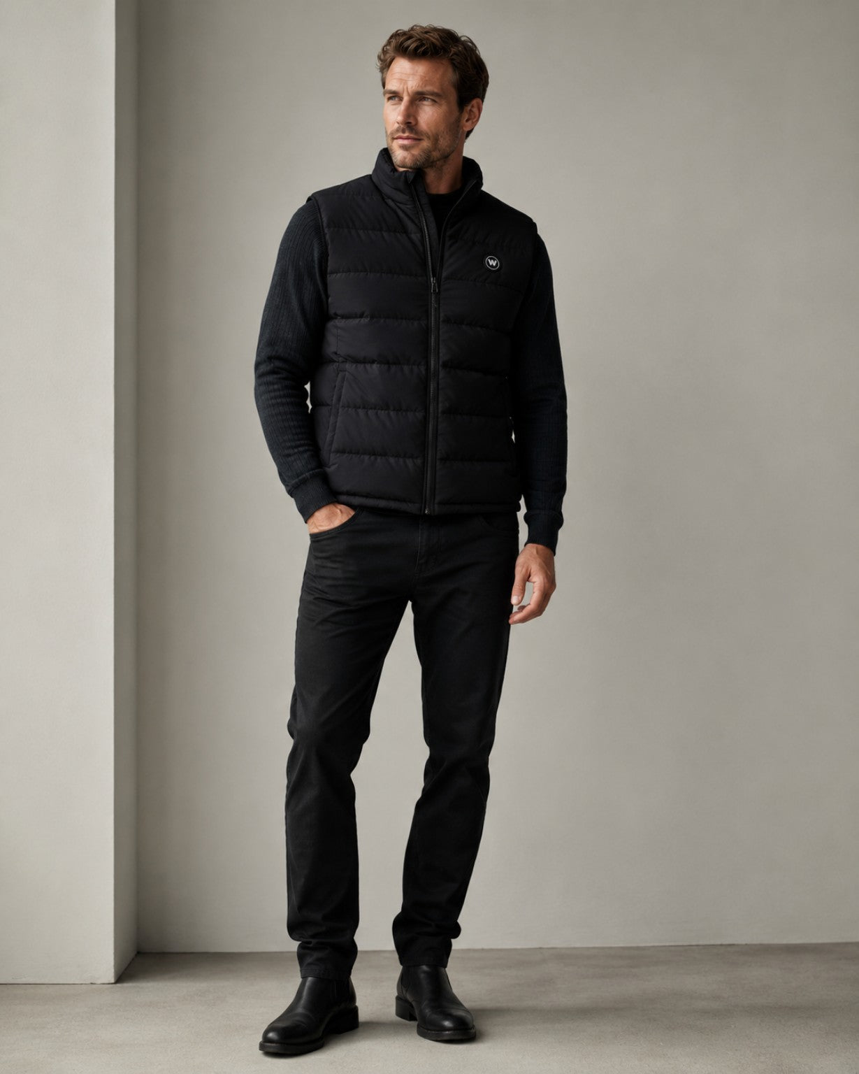 Infrarood Verwarmde Bodywarmer- Heren
