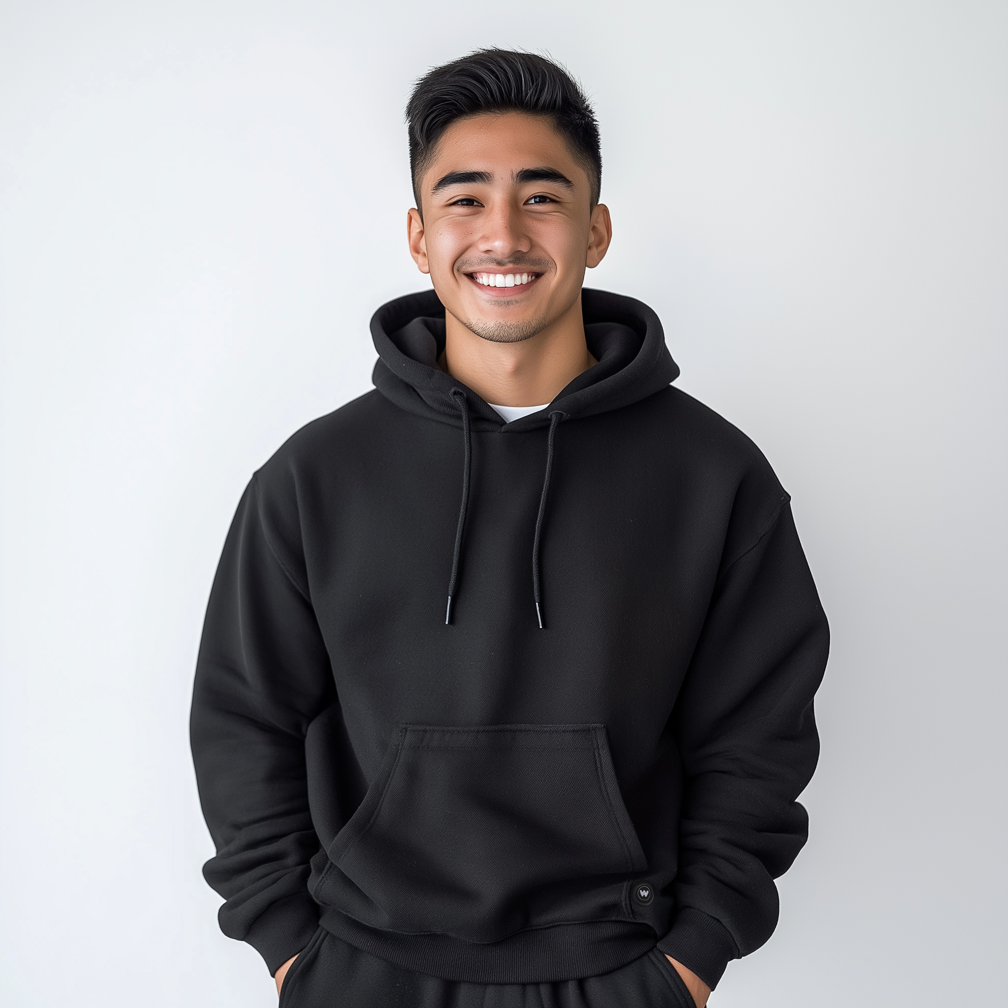 Hoodie Men - Black