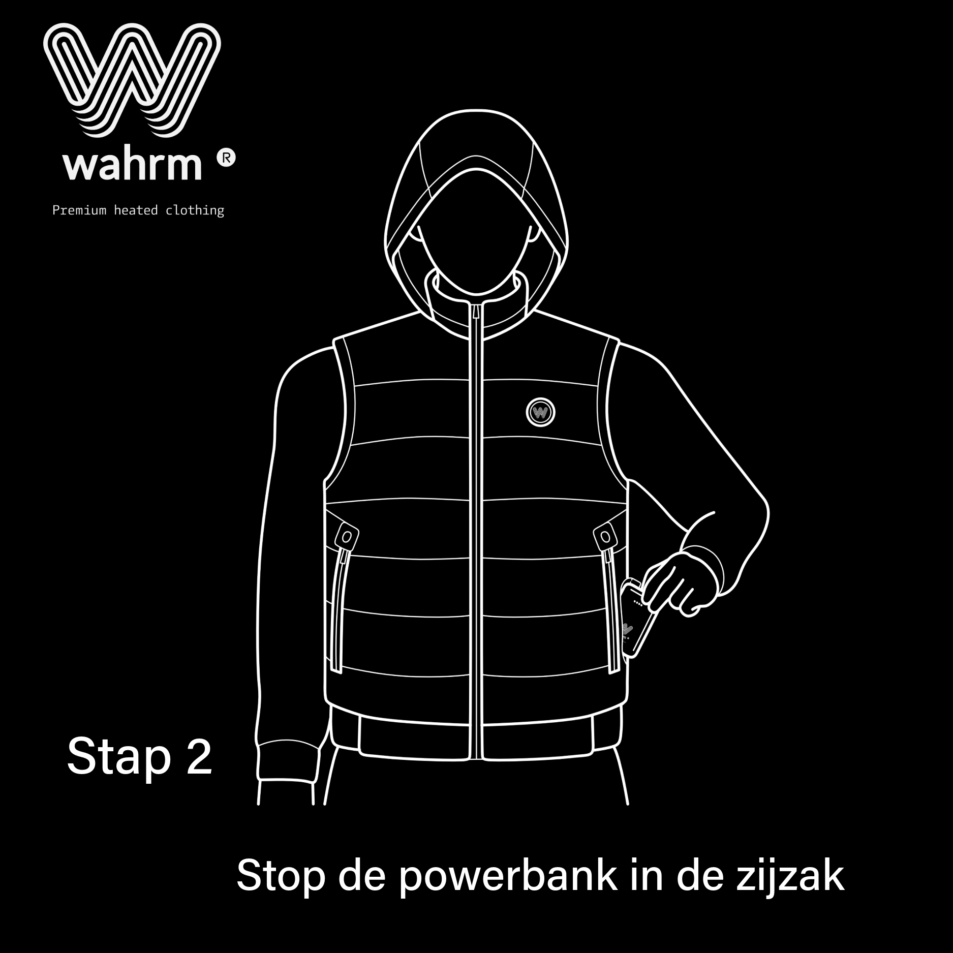 Verwarmde Bodywarmer met Capuchon - Vrouwen