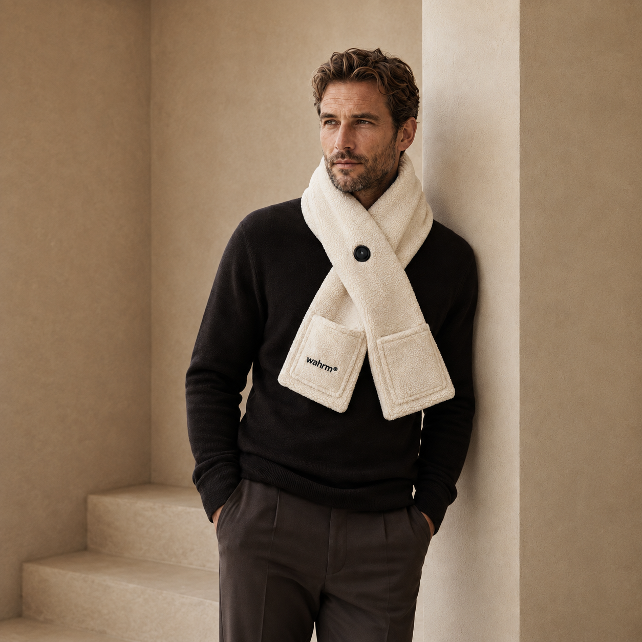 Handwarmer-shawl -infrarood-verwarmend