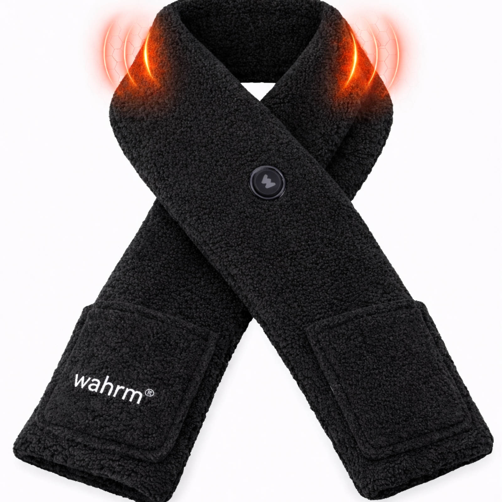 Handwarmer-shawl infrarood verwarmend  oplaadbaar-zwart