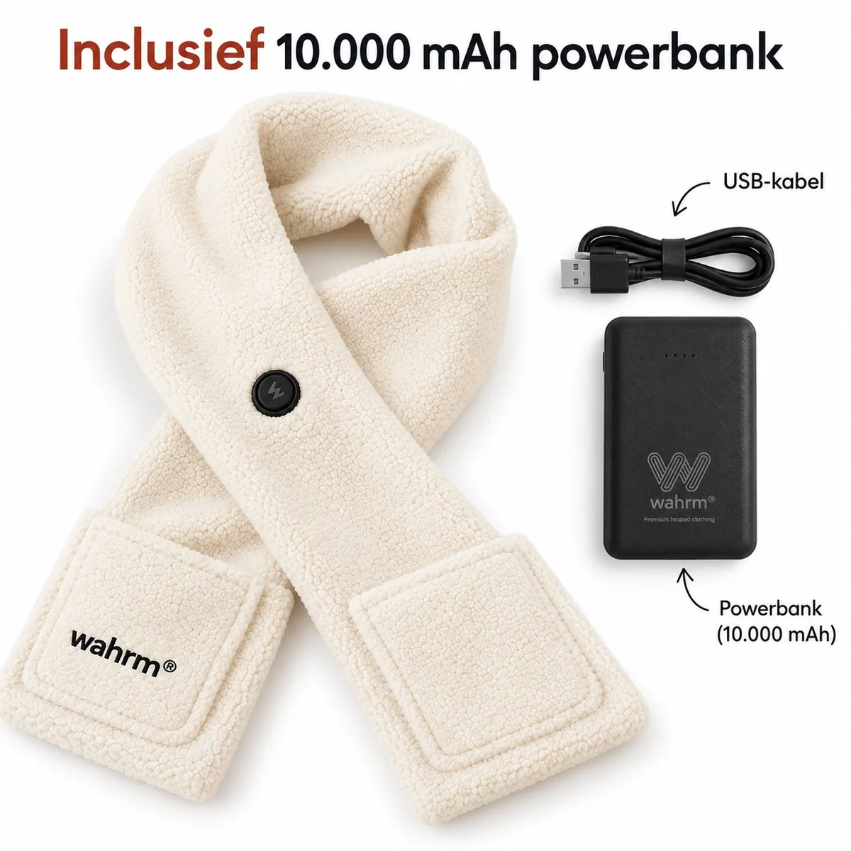 Handwarmer-shawl -infrarood-verwarmend
