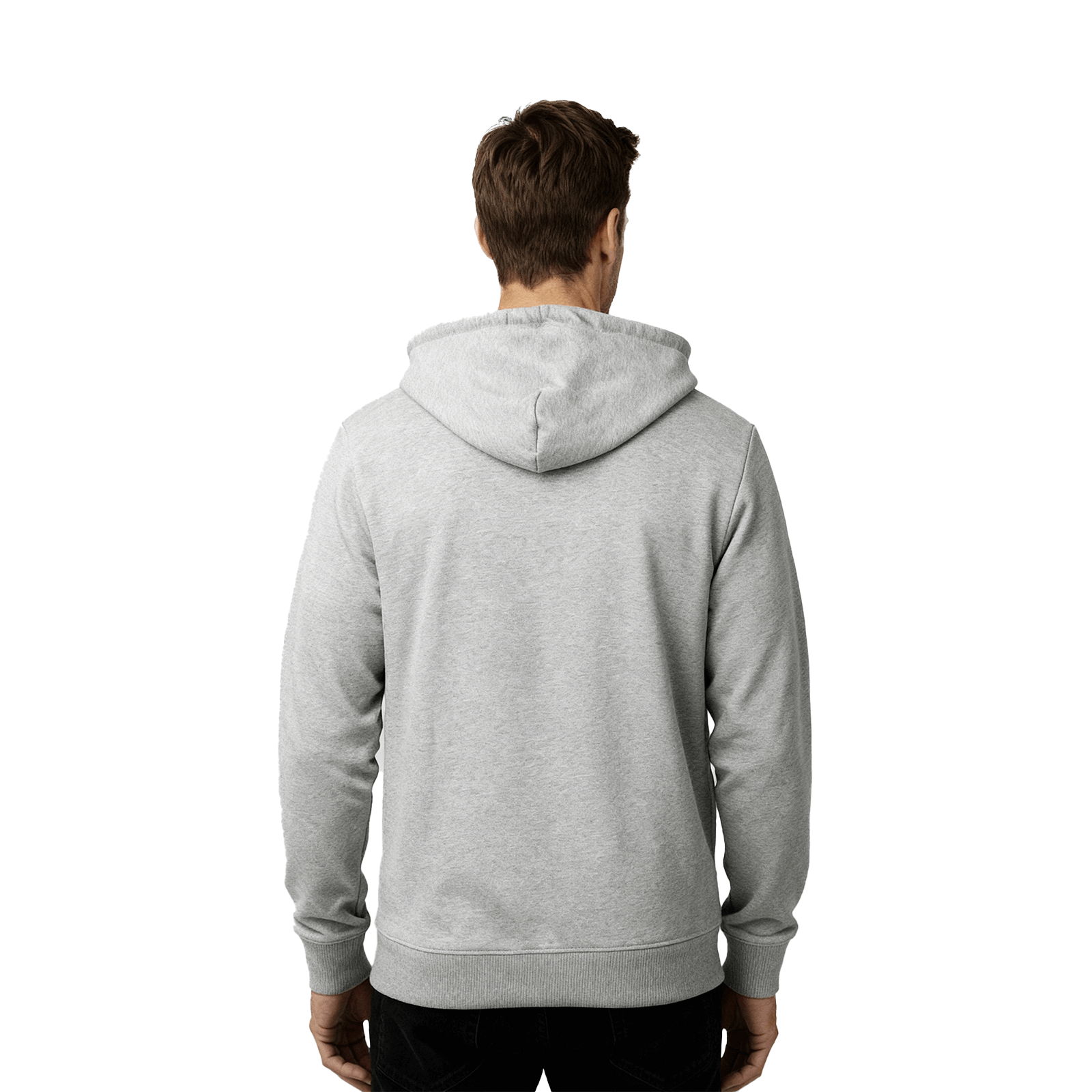 Infrarood Verwarmde Zipper Hoodie – Heren Gray