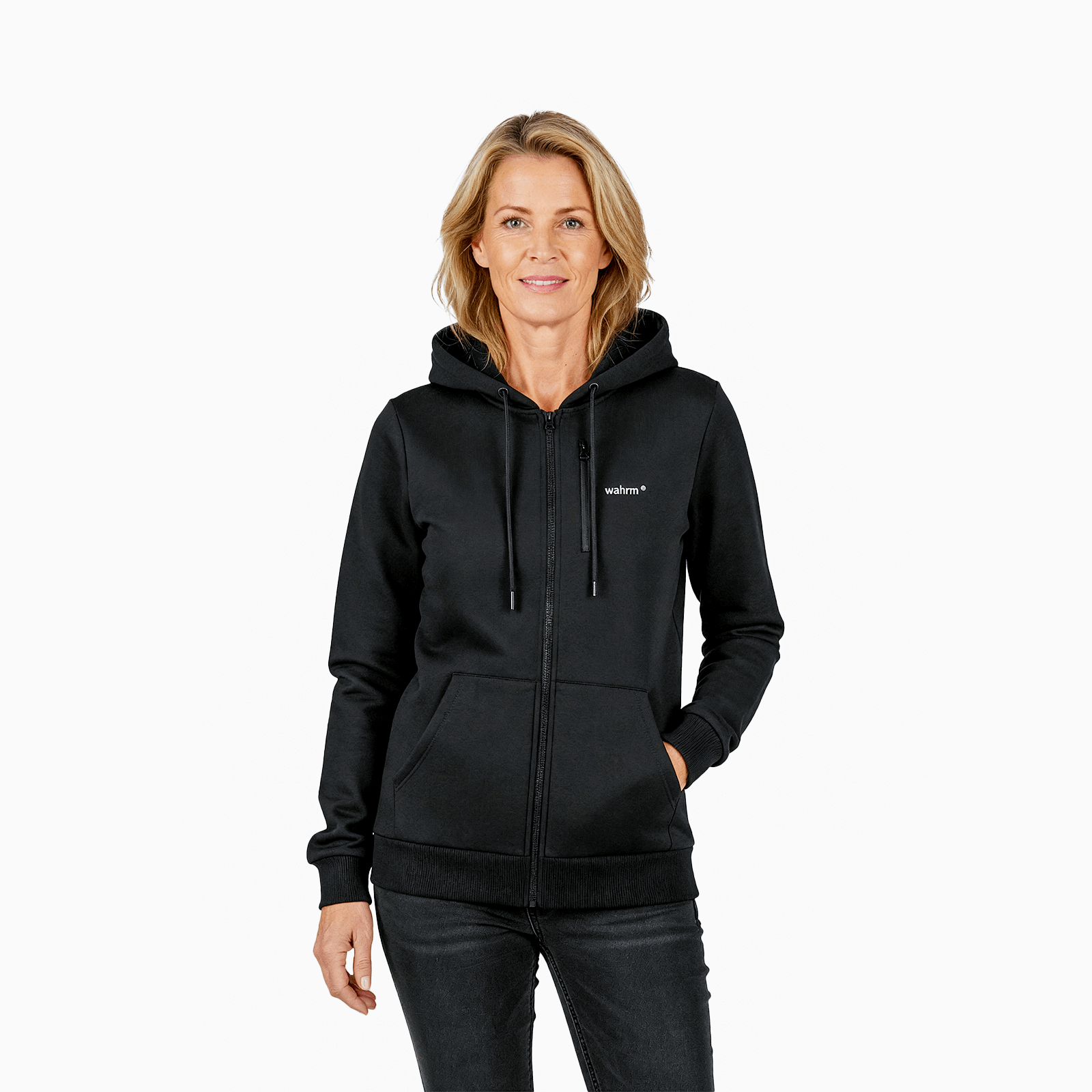 Infrarood Verwarmde Zipper Hoodie – Vrouwen