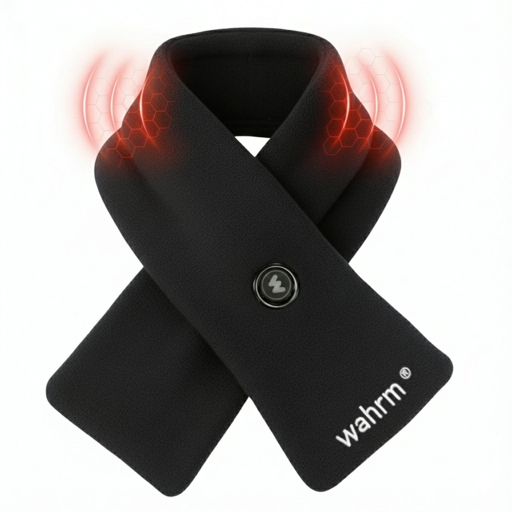 Oplaadbare verwarmende shawl - infraroodverwarming drie standen