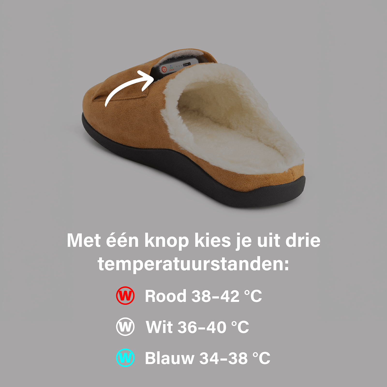 Verwarmde Sloffen  WAHRMSTEPS - Unisex