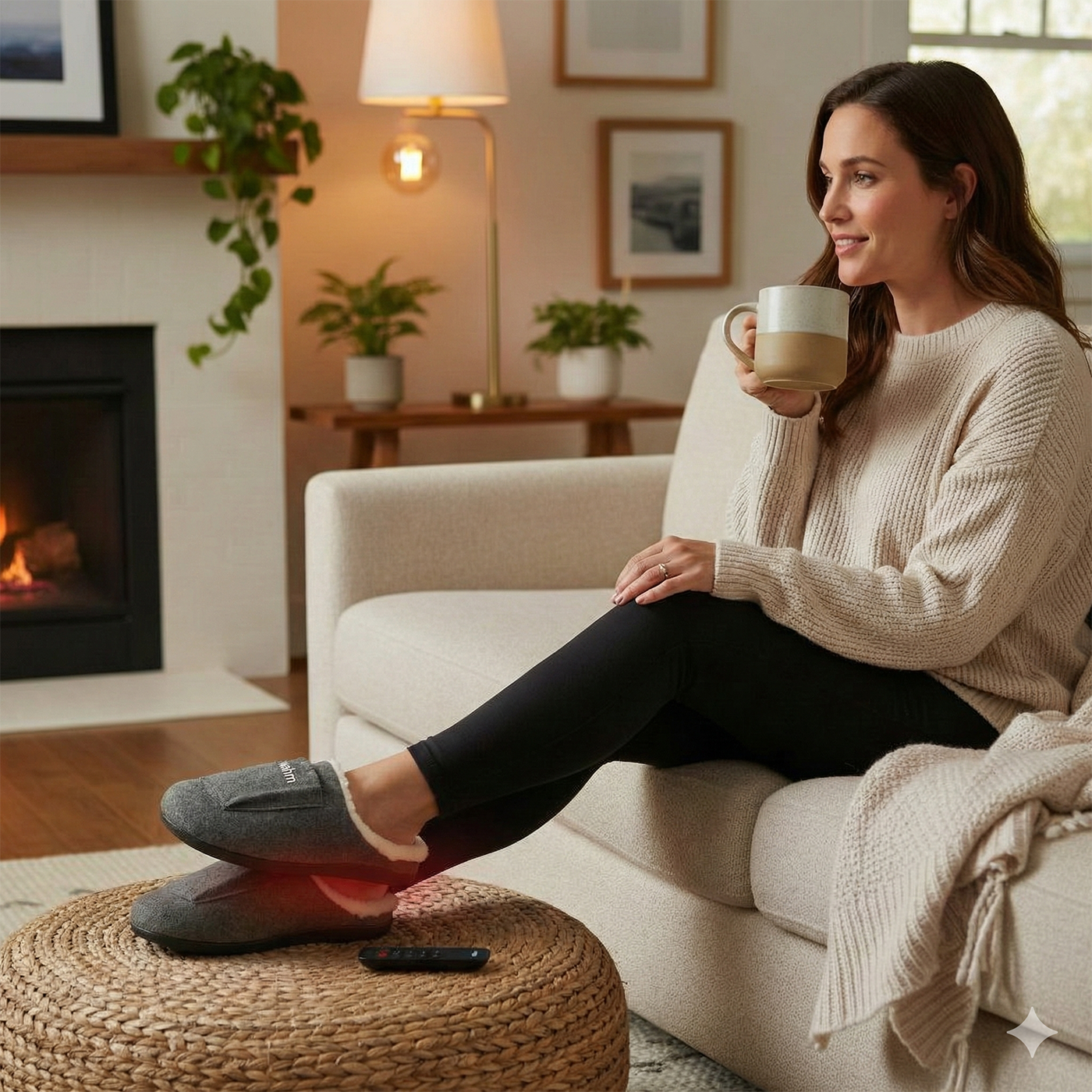 Verwarmde Sloffen Wahrmsteps Grey - Unisex