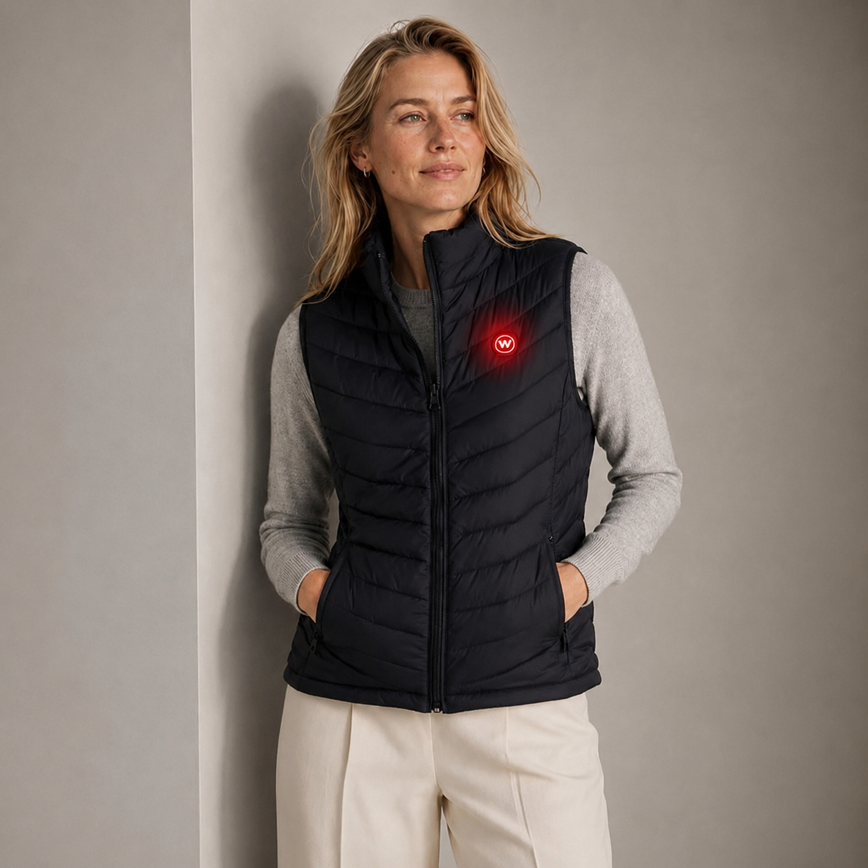 Infrarood Verwarmde Bodywarmer - Vrouwen