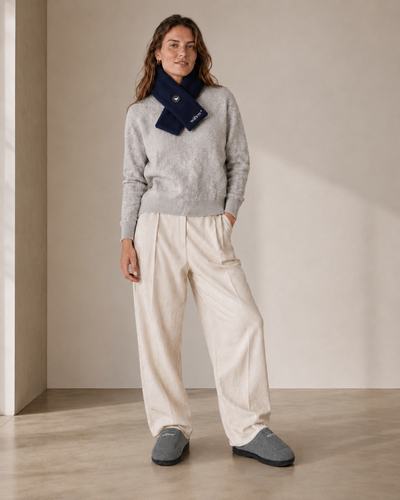 Oplaadbare verwarmende shawl - 3 standen - Zwart