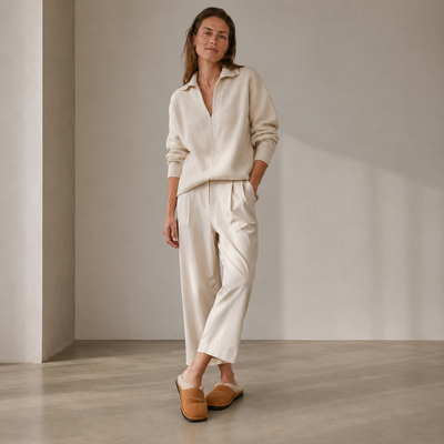 Verwarmde Sloffen Wahrmsteps Camel - Unisex
