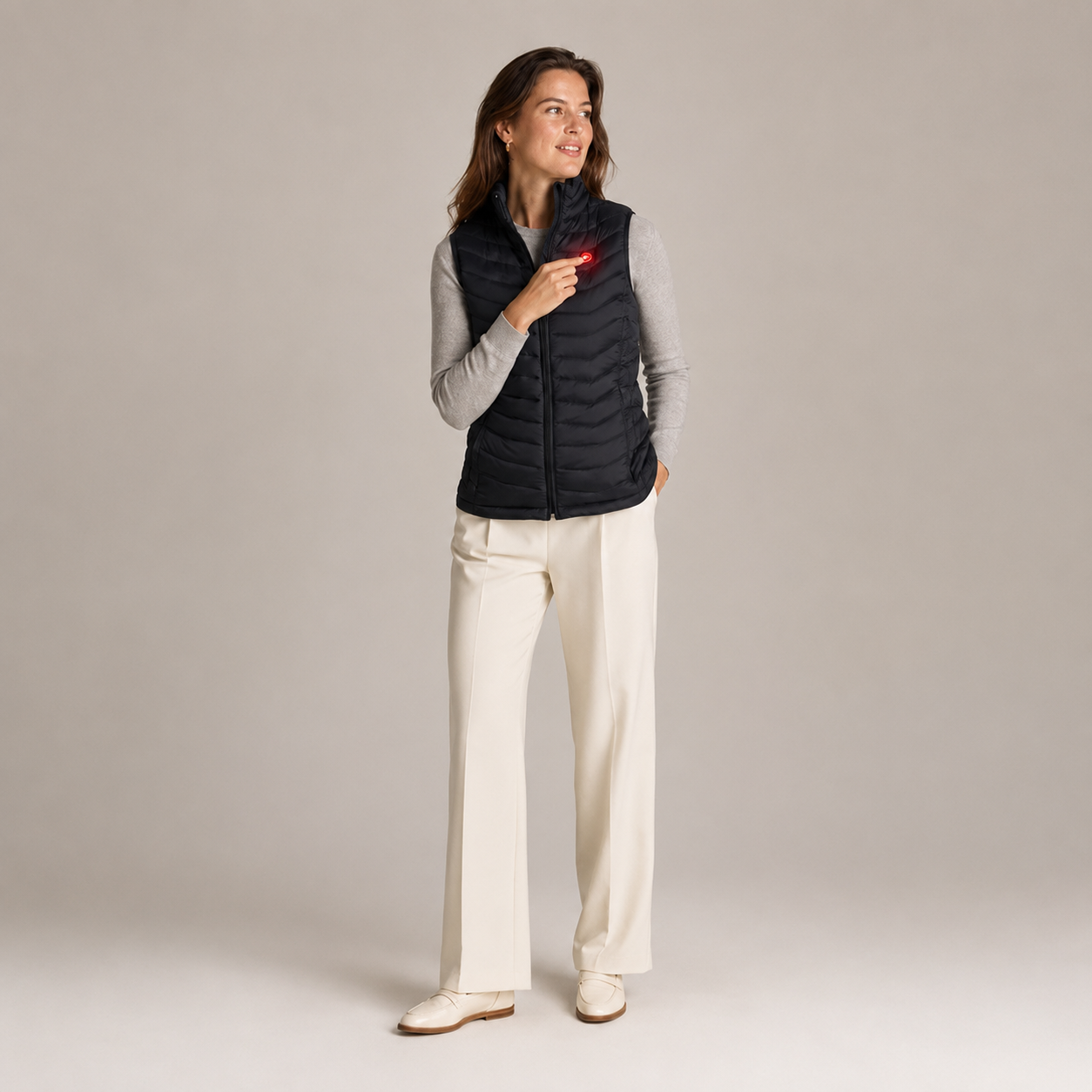 Infrarood Verwarmde Bodywarmer - Vrouwen