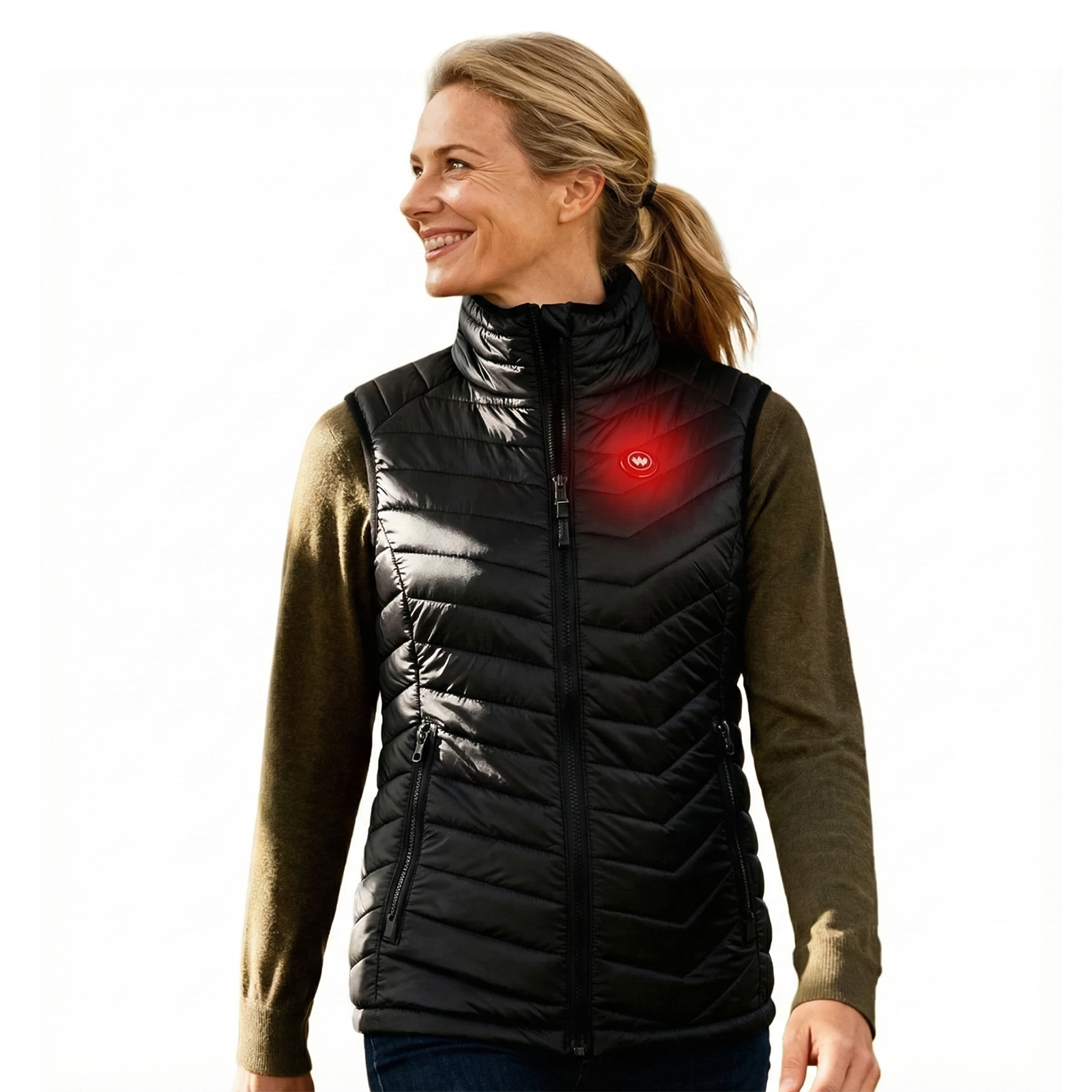 Infrarood Verwarmde Bodywarmer - Vrouwen